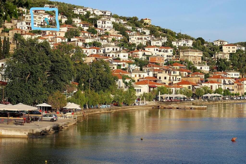 费索斯Mesonisi Με Υπέροχη Θέα Στον Παγασητικό!!别墅 外观 照片