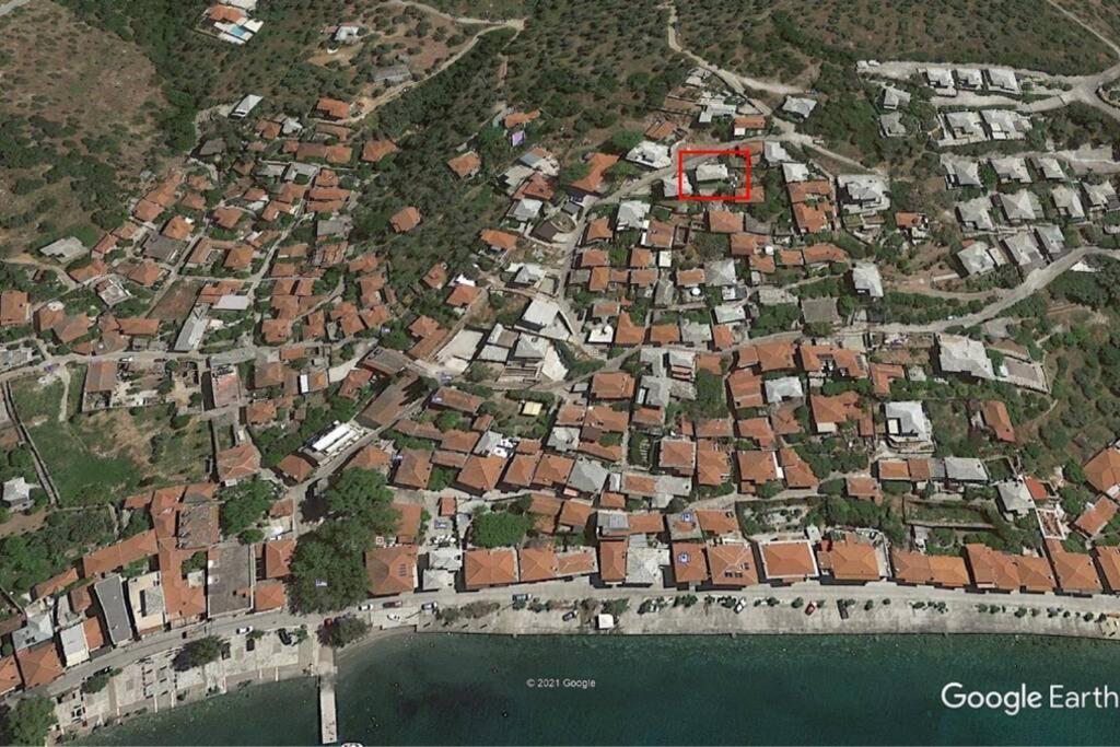 费索斯Mesonisi Με Υπέροχη Θέα Στον Παγασητικό!!别墅 外观 照片