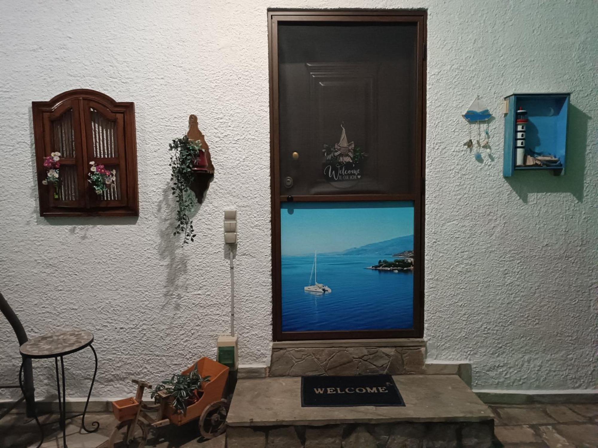 费索斯Mesonisi Με Υπέροχη Θέα Στον Παγασητικό!!别墅 外观 照片